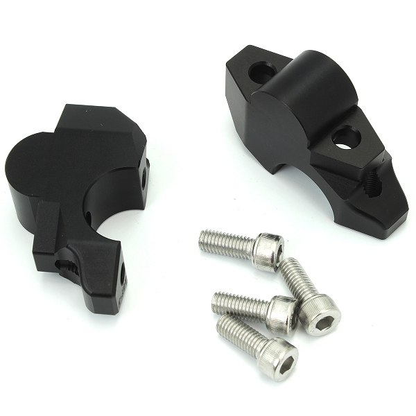 REHAUSSE GUIDON ALUMINIUM ADAPT. HONDA XADV 750 NOIR