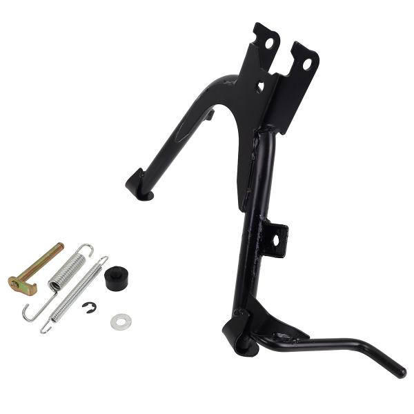 BEQUILLE CENTRALE TNT ADAPT. MBK 50 NITRO 2013-2016 / YAMAHA 50 AEROX 2013-2016  NOIR (OEM : 1PH-F7111-0000) ( H : 260MM )