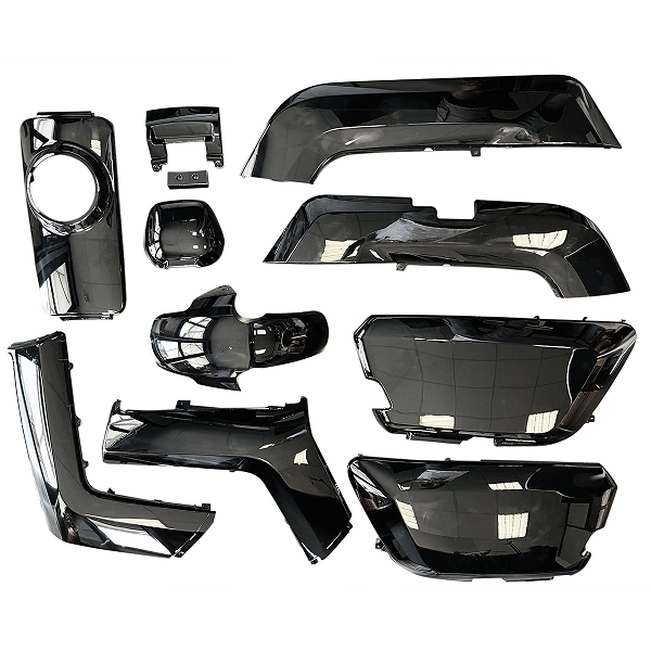 KIT CARROSSERIE ADAPT. SCOOTER NIU-N1 / NQI -SPORT / NQI-GT / NQI-GTS  NOIR BRILLANT  (10 PIECES)