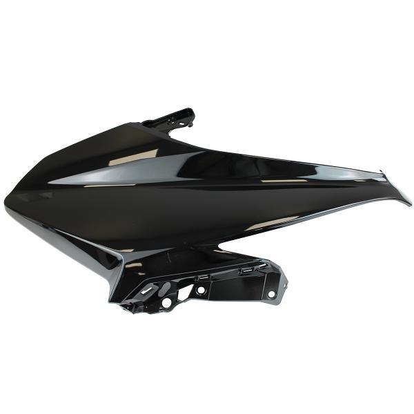 CORPS DE CARENAGE SUPERIEUR AVANT GAUCHE ADAPT. YAMAHA TMAX 500CC 2008-2011 NOIR BRILLANT