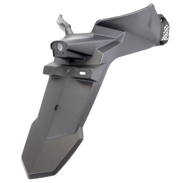 BAVETTE / GARDE BOUE ARRIERE ADAPT. SYM SYMPHONY SR 50-125CC 2010-2018 (OEM : 80100-X3A-000)