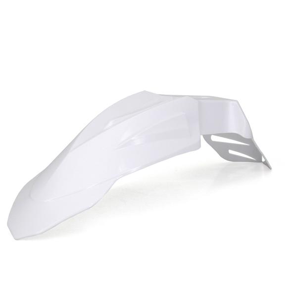 GARDE BOUE AVANT SUPER MOTARD BLANC (UNIVERSEL)