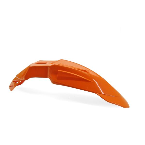 GARDE BOUE AVANT SUPER MOTARD ORANGE (UNIVERSEL)