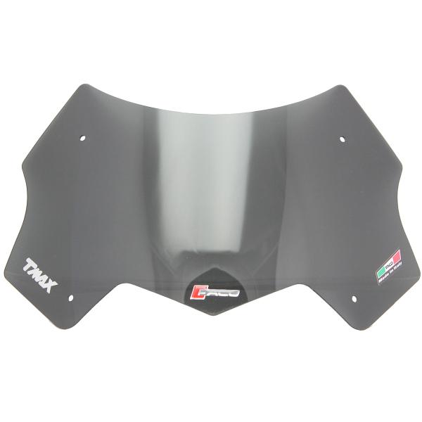 PARE BRISE SPORT FUME ADAPT. YAMAHA TMAX 530-560CC 2017-2021  SX / DX ( H: 230 L: 410 )