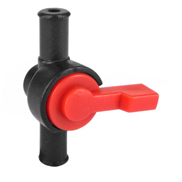 ROBINET ESSENCE PLASTIQUE SUR TUBE Ø8