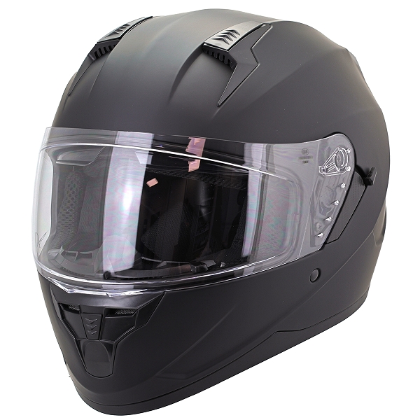 CASQUE INTEGRAL DOUBLE ECRAN NOEND SC-33 NOIR MAT   M