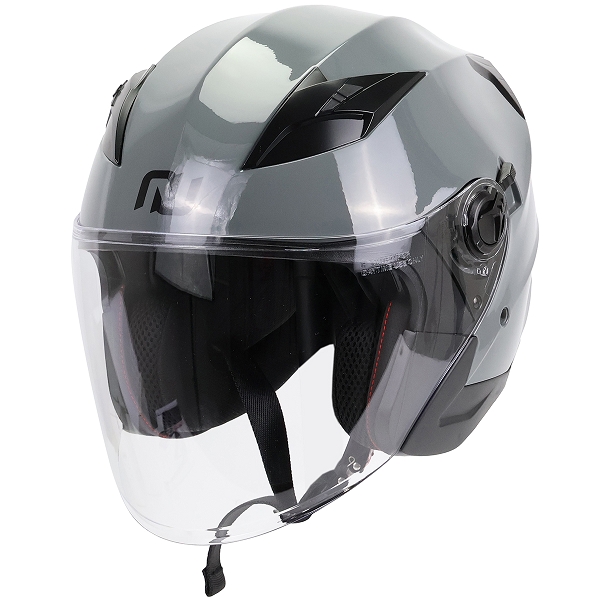 CASQUE JET NOEND SC-32 GRIS NARDO DOUBLE ECRAN   L