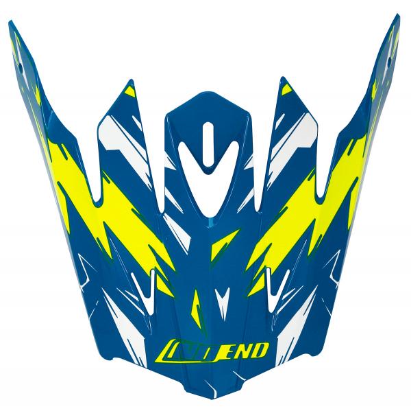 VISIERE CASQUE CROSS NOEND CRACKED ENFANT BLEU