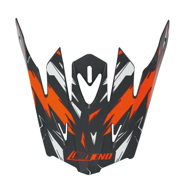 VISIERE CASQUE CROSS NOEND CRACKED ENFANT ORANGE