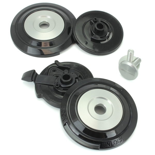 KIT PLATINE FIXATION VISIERE CASQUE VINTAGE THE LEGEND