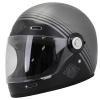 CASQUE INTEGRAL ARCHIVE VINTAGE THE LEGEND FIBRE GREY TAILLE    M