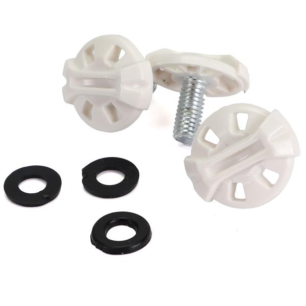 KIT VIS POUR CASQUE CROSS NOEND DOONUTS BLANC