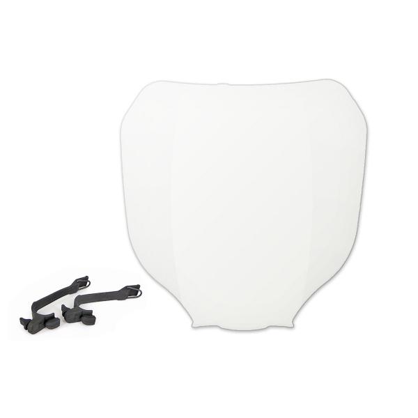 TETE DE FOURCHE MOTO CROSS UNIVERSEL  BLANC *