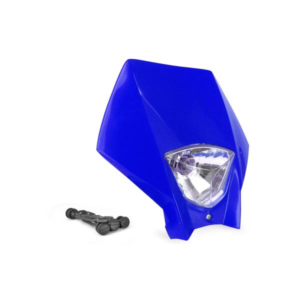 PLAQUE PHARE / TETE DE FOURCHE MASTER BLEU *