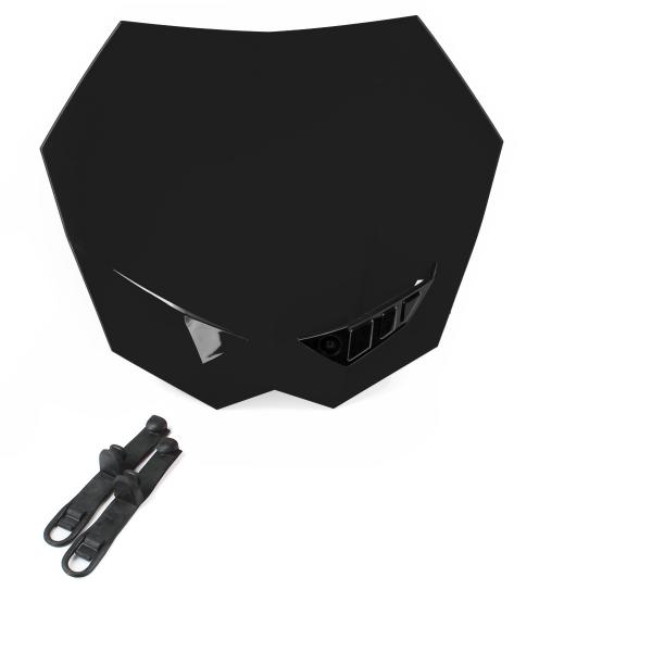 TETE DE FOURCHE NOEND SX  NOIR (LIVREE AVEC FIXATION) *