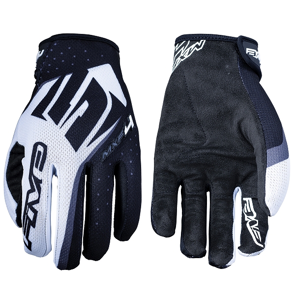 GANTS CROSS FIVE MXF4 WHITE/BLACK TAILLE   M