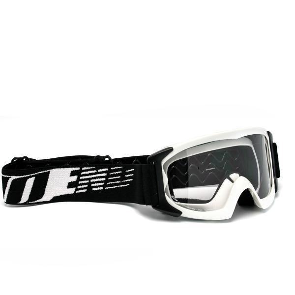 MASQUE/LUNETTES CROSS MOTO NOEND ENFANT 3.6 KID SERIES BLANC