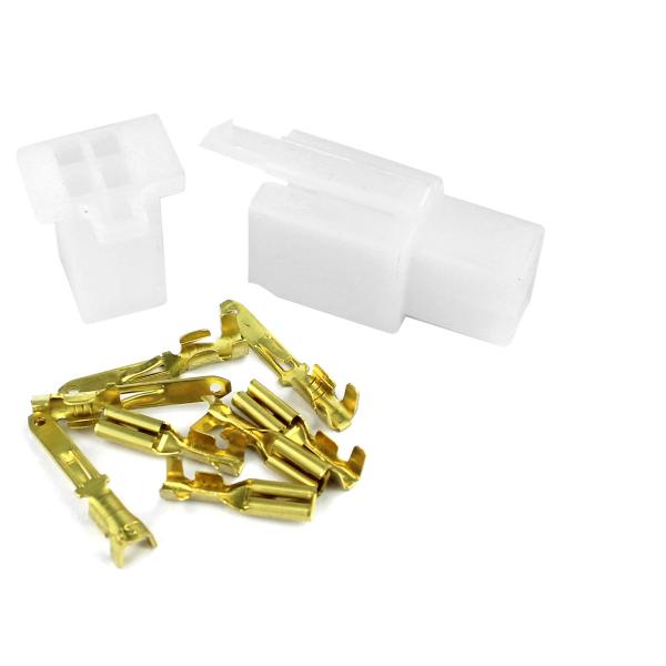 COSSE ELECTRIQUE MALE / FEMELLE (4 CONNECTION) SACHET X1