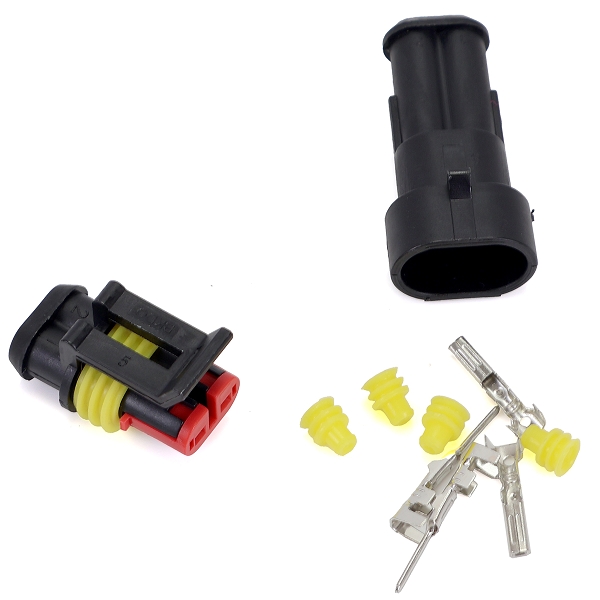 COSSE ELECTRIQUE MALE / FEMELLE (2 CONNECTION) SACHET X1
