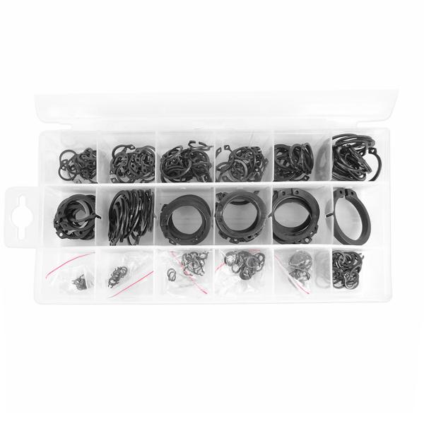BOITE / COFFRET ASSORTIMENT DE CIRCLIPS A OEIL (300 PIECES)