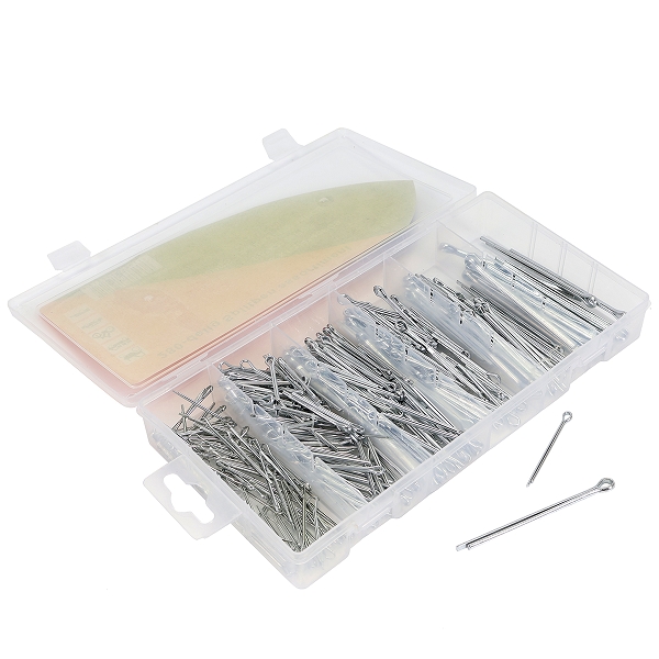 BOITE / COFFRET ASSORTIMENT GOUPILLE FENDUE 6 TAILLES BOITE / COFFRET ASSORTIMENT  (280 PIECES)