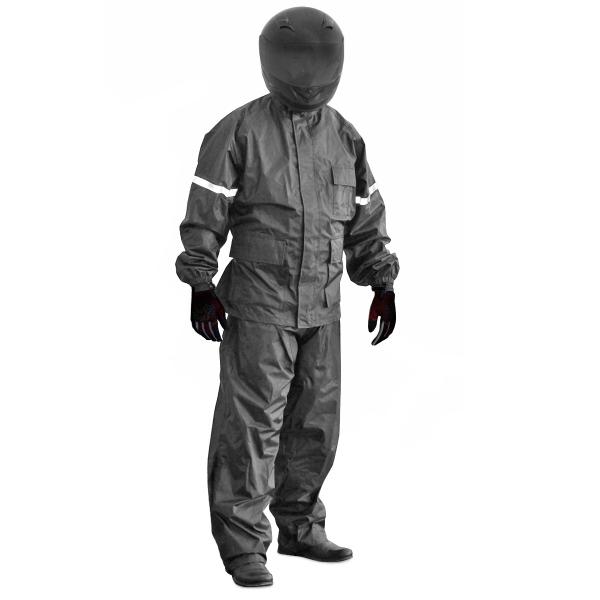 ENSEMBLE PLUIE OPM (VESTE  + PANTALON) NOIR TAILLE   S