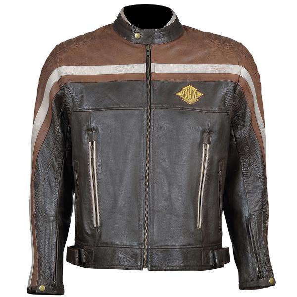 BLOUSON ARCHIVE BOBBER HOMME EN CUIR DE VACHETTE      S