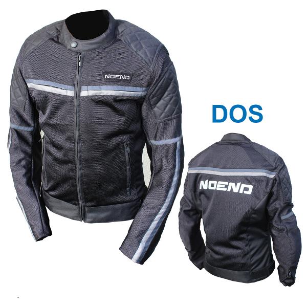 BLOUSON NOEND NOIR COOL RIDE EN POLYESTER + MESH. AVEC  PROTECTIONS CE       XS