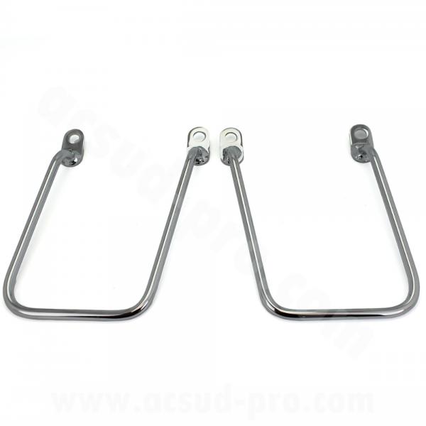 SUPPORTS DE SACCOCHES LATERALES CHROME ARCHIVE BLACKPEARL 125cc