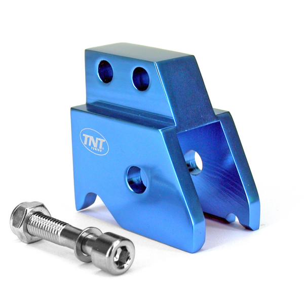 REHAUSSE AMORTISSEUR ADAPT. MBK NITRO / OVETTO / YAMAHA AEROX / NEOS BLEU