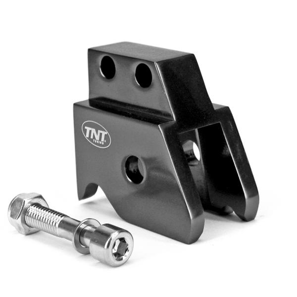 REHAUSSE AMORTISSEUR ADAPT. MBK NITRO / OVETTO / YAMAHA AEROX / NEOS NOIR MAT
