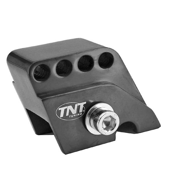 REHAUSSE AMORTISSEUR ADAPT. PIAGGIO TYPHOON / NRG NOIR  4 POSITIONS