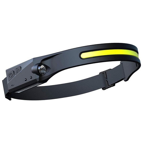 LAMPE FRONTALE BANDEAU LED 230° ( RECHARGEABLE USB )