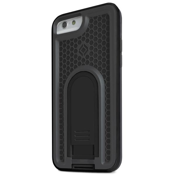 COQUE DE PROTECTION CUBE X-GUARD ADAPT SUR IPHONE 6 / 6S ( COULEUR NOIR )