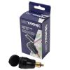 PRISE CHARGEUR DIN DOUBLE USB B + USB C  UNIVERSEL MOTO BMW / DUCATI / TRIUMPH ( 54W 12V3A )