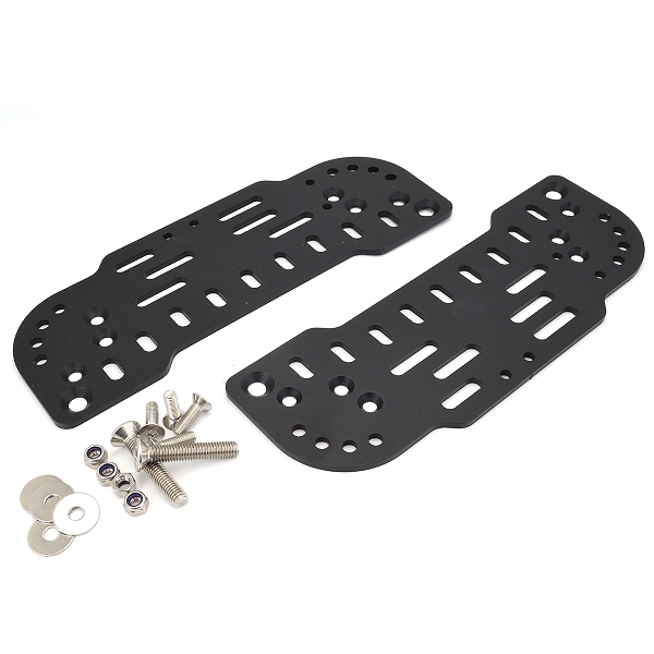 ADAPTATEUR COOCASE POUR SUPPORT GIVI OU KAPPA ( SUPPORT HAUT )
