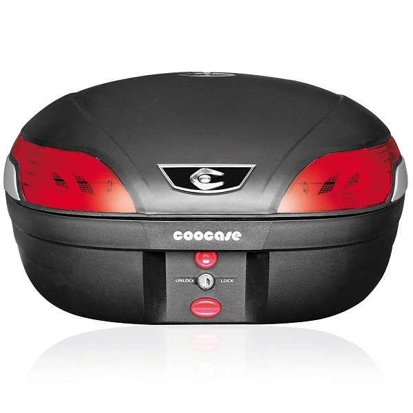 TOP CASE COOCASE ASTRA BASIC S48 LITRES NOIR (LIVRE AVEC PLATINE)