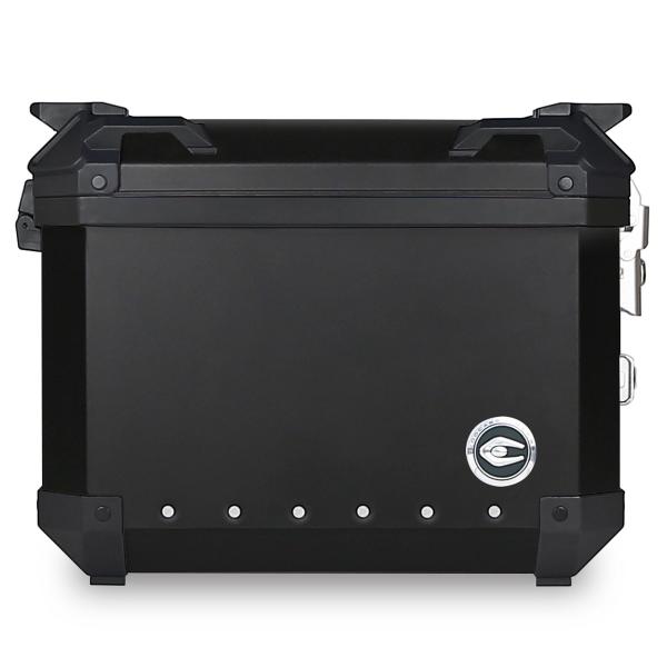 VALISES MOTO LATERALE COOCASE X2 ALUMINIUM SERIES 36 LITRES (LIVRE  LA PAIRE) NOIR