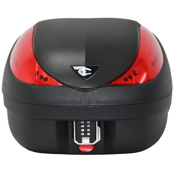 TOP CASE COOCASE WIZARD KEYLESS V36 LITRES NOIR (LIVRE AVEC PLATINE)