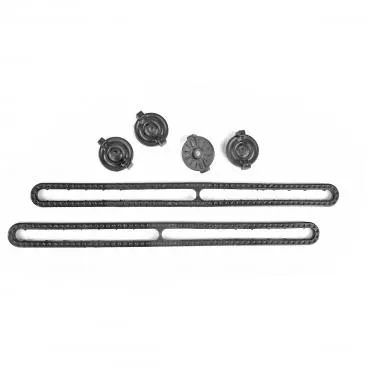 KIT SANGLES COOCASE WIZARD V36 LITRES NOIR