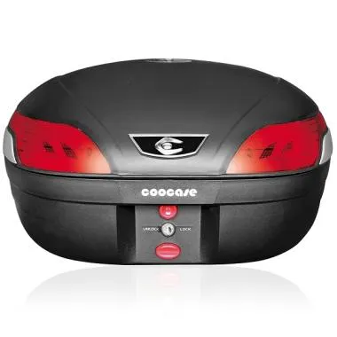 TOP CASE COOCASE ASTRA BASIC S48 LITRES NOIR (LIVRE AVEC PLATINE)