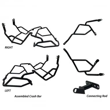 CRASH BAR COOCASE COMPLET ADAPT. YAMAHA TENERE 700  2019-2026 ( SUPPORT HAUT + BAS INCLUS  )