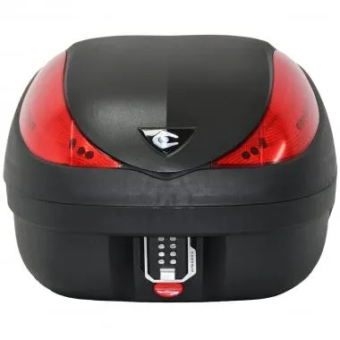 TOP CASE COOCASE WIZARD KEYLESS V36 LITRES NOIR (LIVRE AVEC PLATINE)