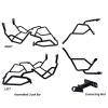 CRASH BAR COOCASE COMPLET ADAPT. YAMAHA TENERE 700  2019-2025 ( SUPPORT HAUT + BAS INCLUS  )