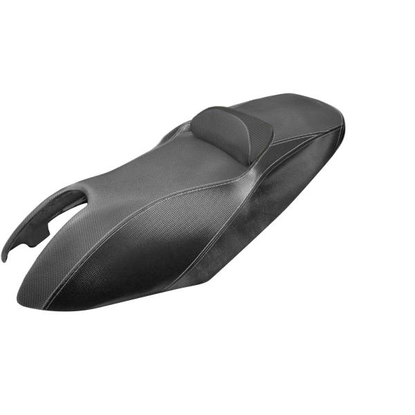 COUVRE SELLE MAXISCOOTER ADAPT. YAMAHA TMAX 500CC 2001-2007 NOIR (OEM : 5GJ-2470F2-000)