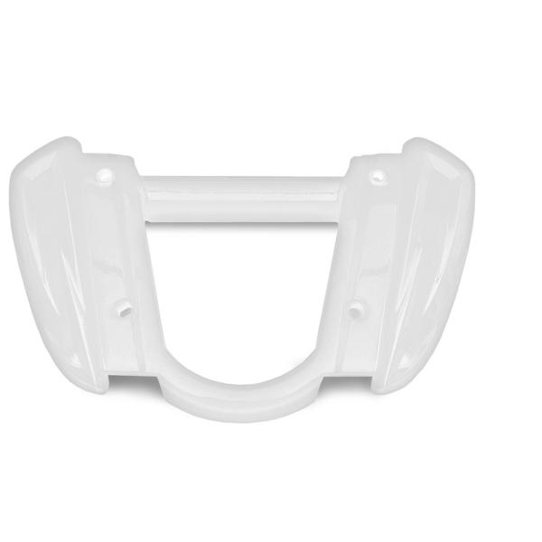 POIGNEE DE SELLE ADAPT. MBK NITRO / YAMAHA AEROX 1998-2012  BLANC