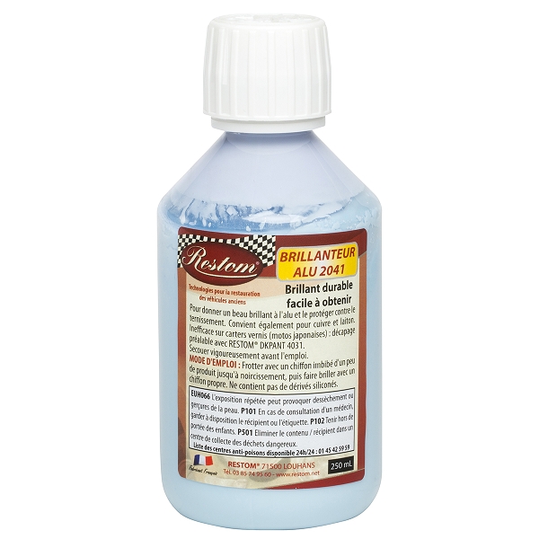 RESTOM BRILLANTEUR ALU/ALUMINIUM 2041  250ml