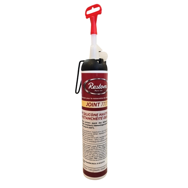 RESTOM PATE A JOINT NOIR 7777 -40° à +250° tube 200ml ( MADE IN FRANCE )