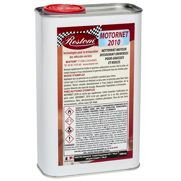 RESTOM MOTORNET 2010 DEGRAISSANT 1000ml