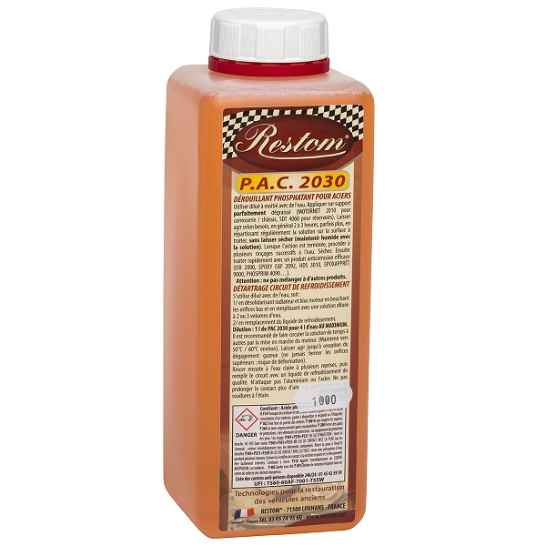 RESTOM PAC 2030 DESTRUCTEUR DE ROUILLE 1000ML